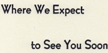 Where We Expect to See You Soon cover image