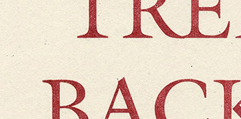 Behind the Tree Backs cover image